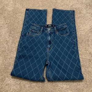NWOT Ultra High-Rise Dark Wash Dad Jeans